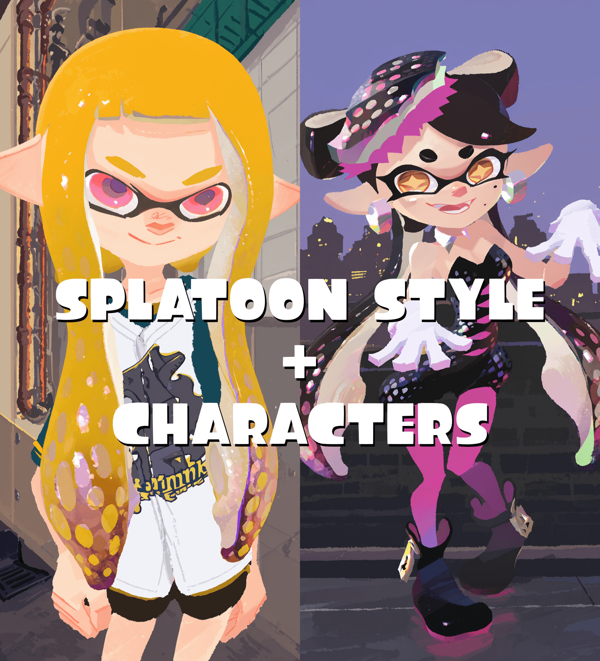 Splatoon Style & Character Pack [ILL/Pony]