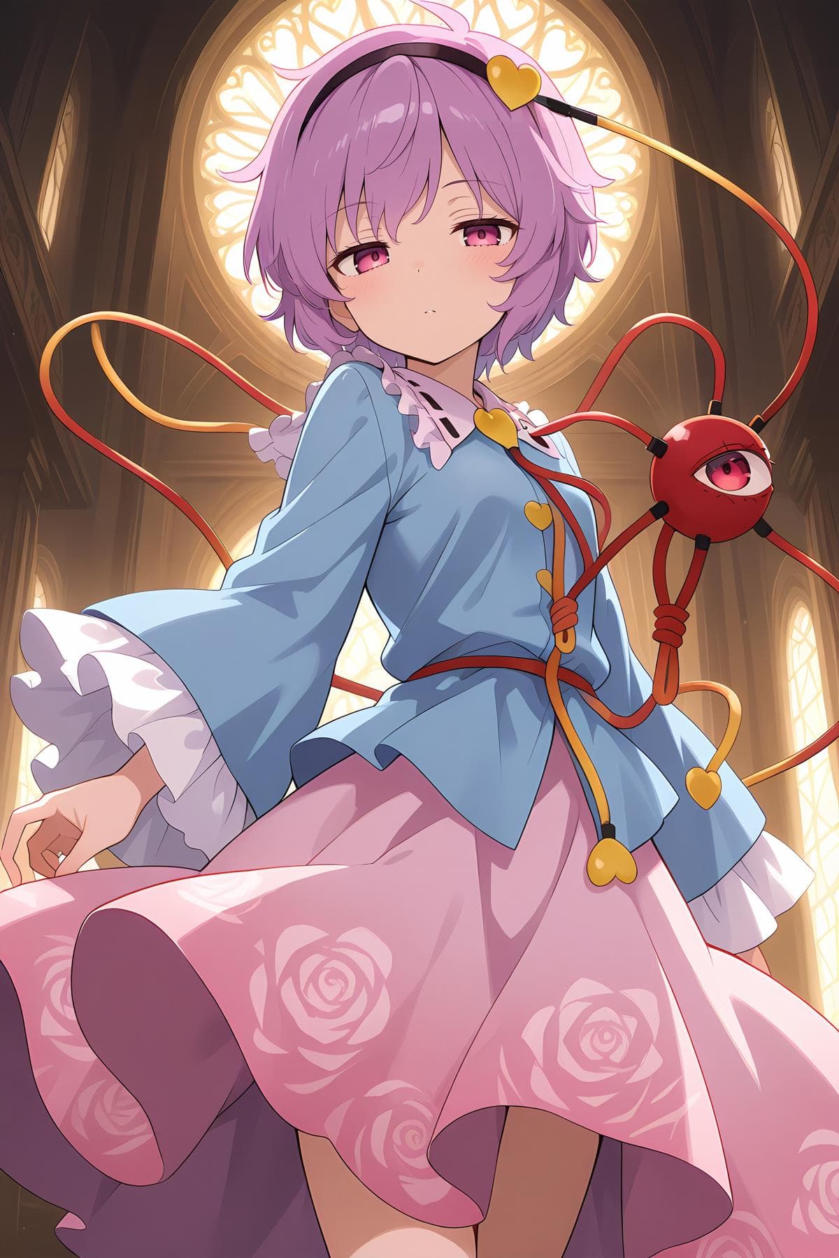 Satori Komeiji (Touhou Project) & Satori Komeiji (Tiny Underworld Queen)