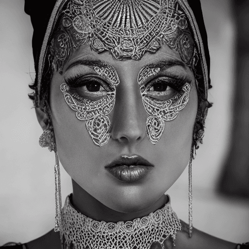 AI generated: hot moroccan woman, perfect face, tan skin, fuller round lips, juicy soft big lips, fit body, framin...