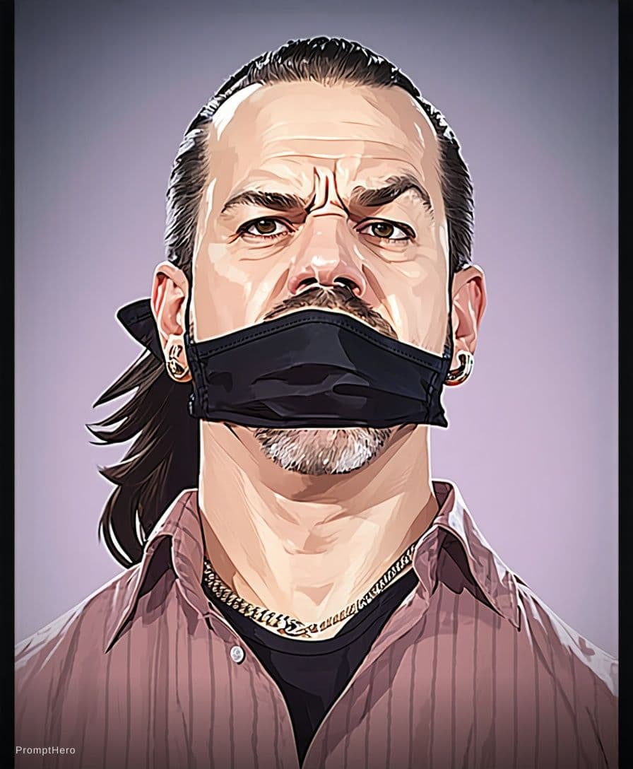 AI generated: Generate a highly detailed digital art piece in the distinctive style of GTA V, featuring vibrant co...