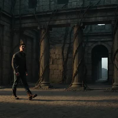 AI generated video: Adondone place misterious 