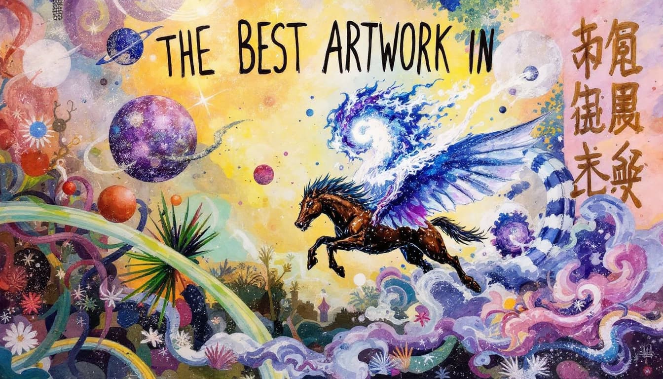 AI generated: THE BEST ARTWORK IN THE UNIVERSE. 