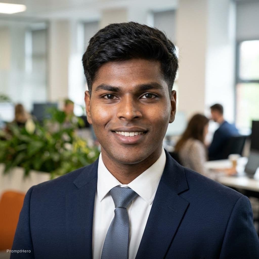 AI generated: Create a professional portrait profile picture for my LinkedIn profile tailored for job opportunitie...