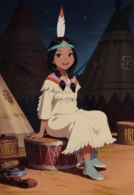 Tiger Lily (Peter Pan 1953) Illustrious + Pony