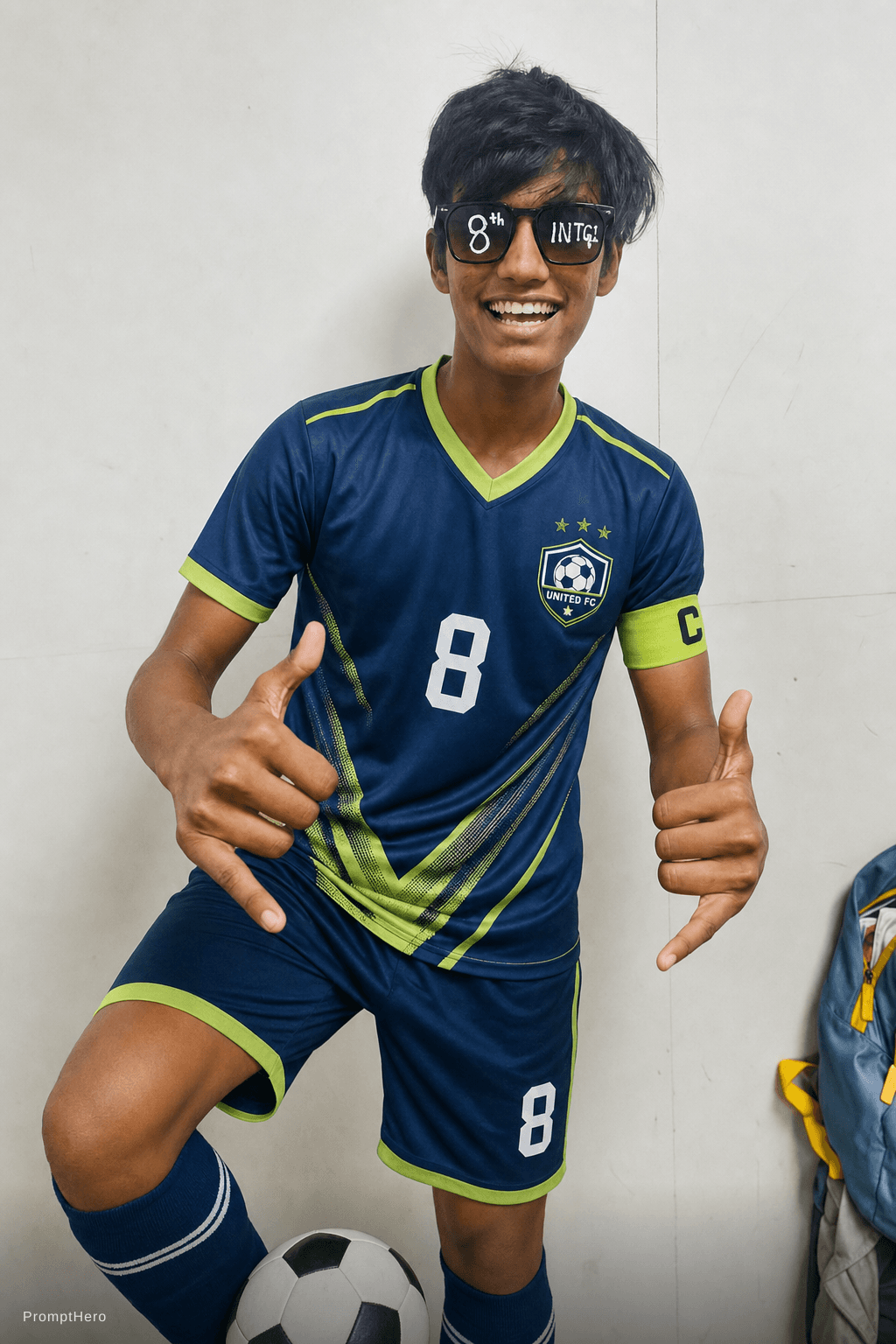 AI generated: football team
