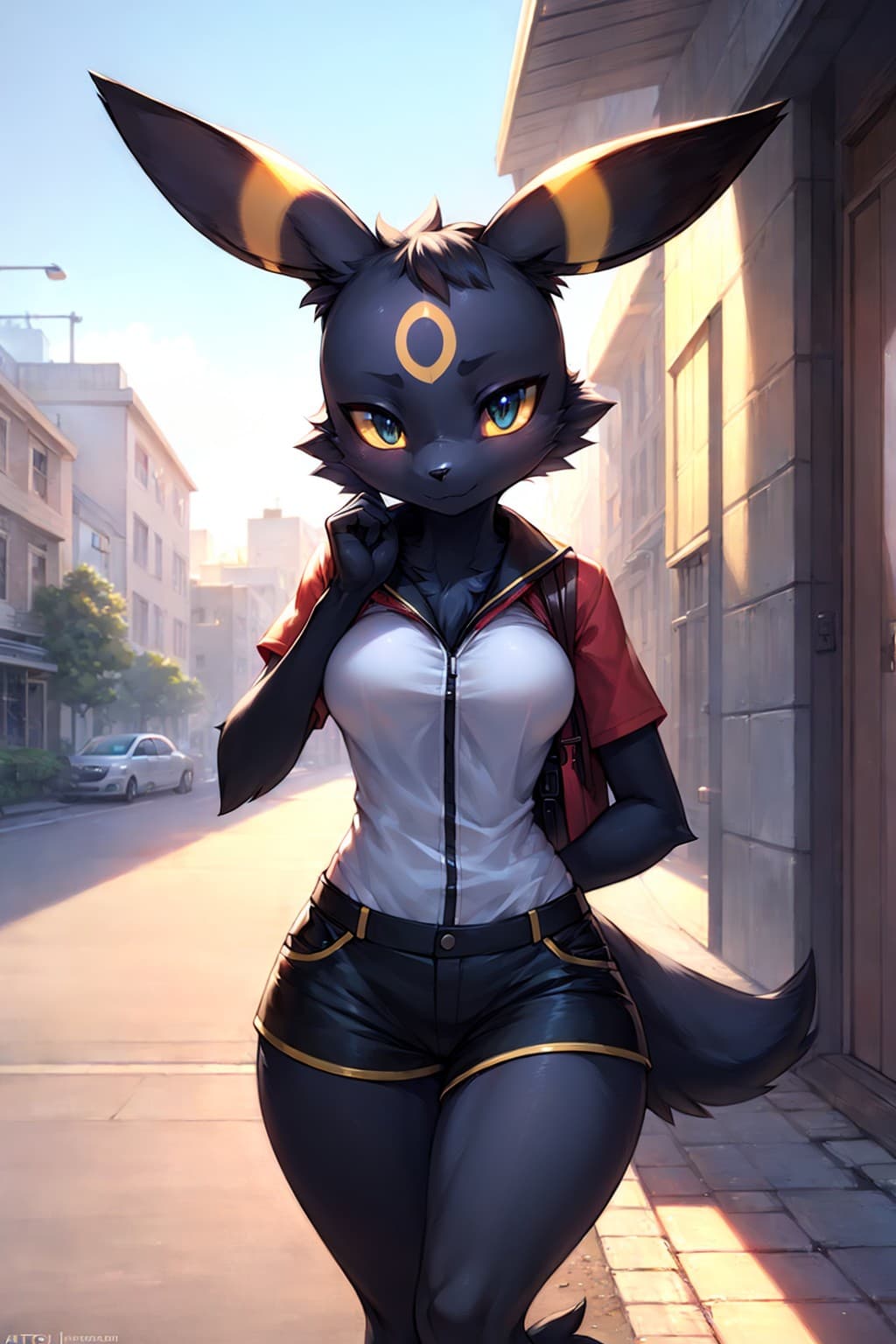 AI generated: (anthro:1.5), female, best quality, highest quality, cinematic lighting, (volumetric lighting), extr...