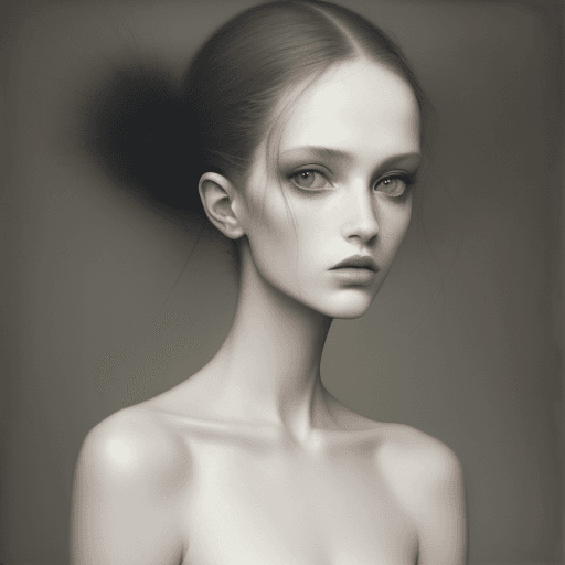 AI generated: art by Paolo Roversi with Photorealism 💗
