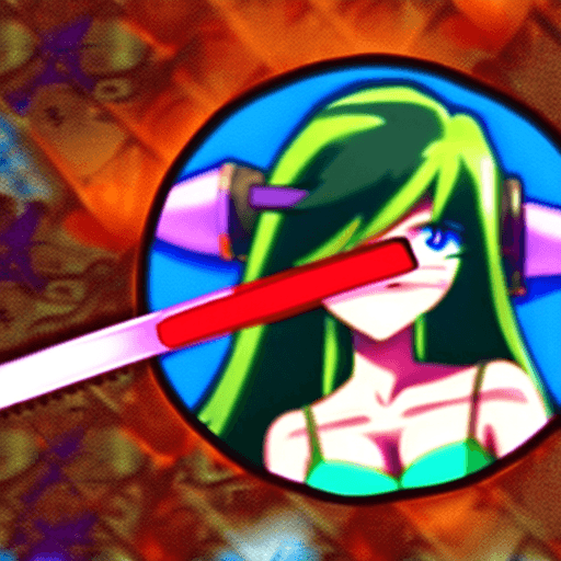 AI generated: Anime girl, big boobs, bikini