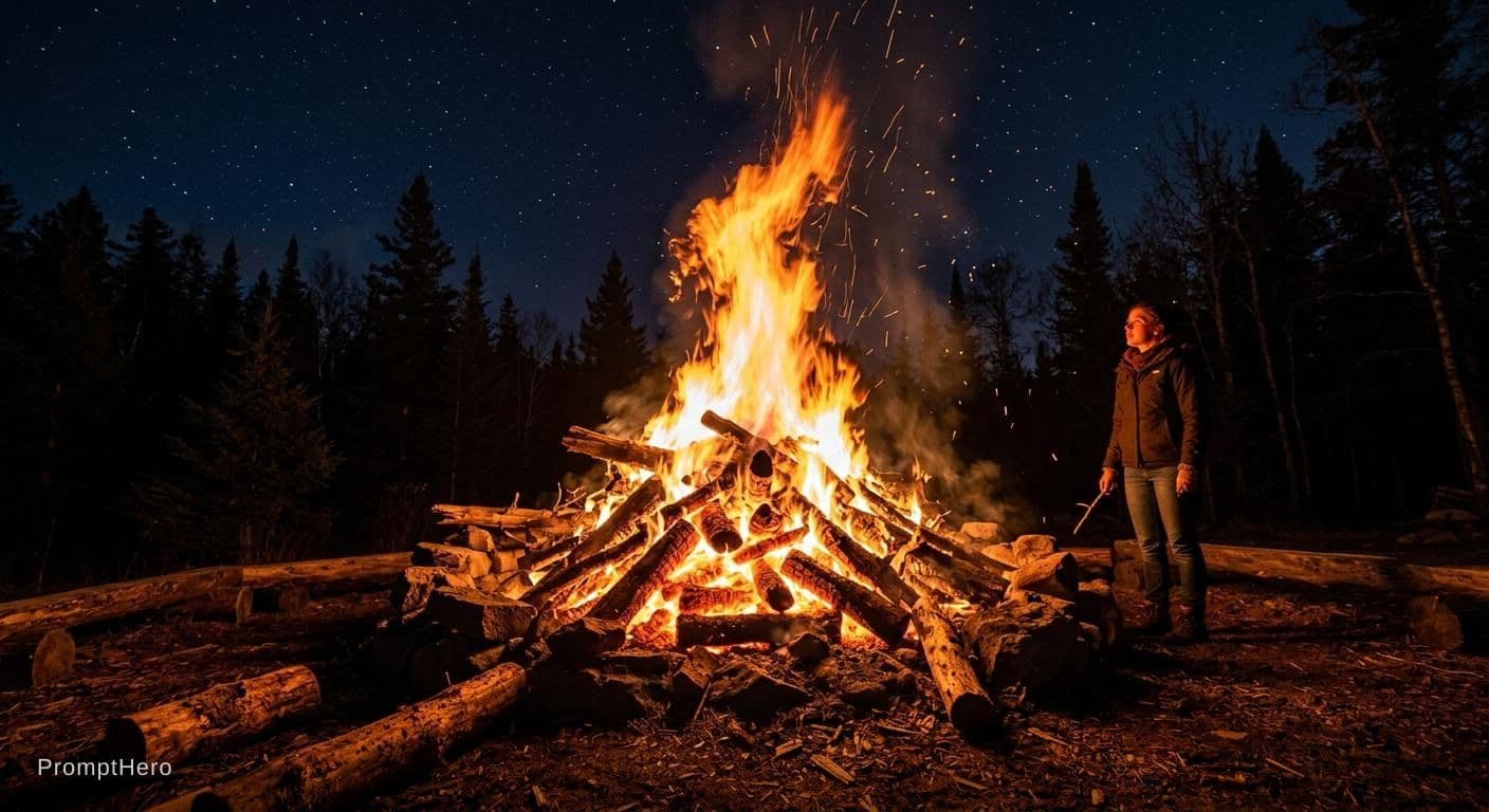 AI generated: fire