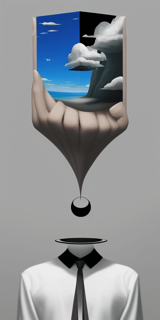 AI generated: Surrealism Simplicity --ar 68:128 --stylize 750 --v 5.2