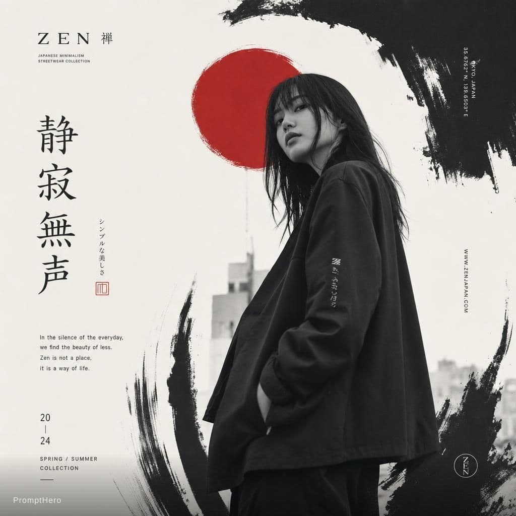 AI generated: Create a 9:16 K-pop apocalypse ransom zine poster featuri...
Create a premium Japanese-inspired mini...