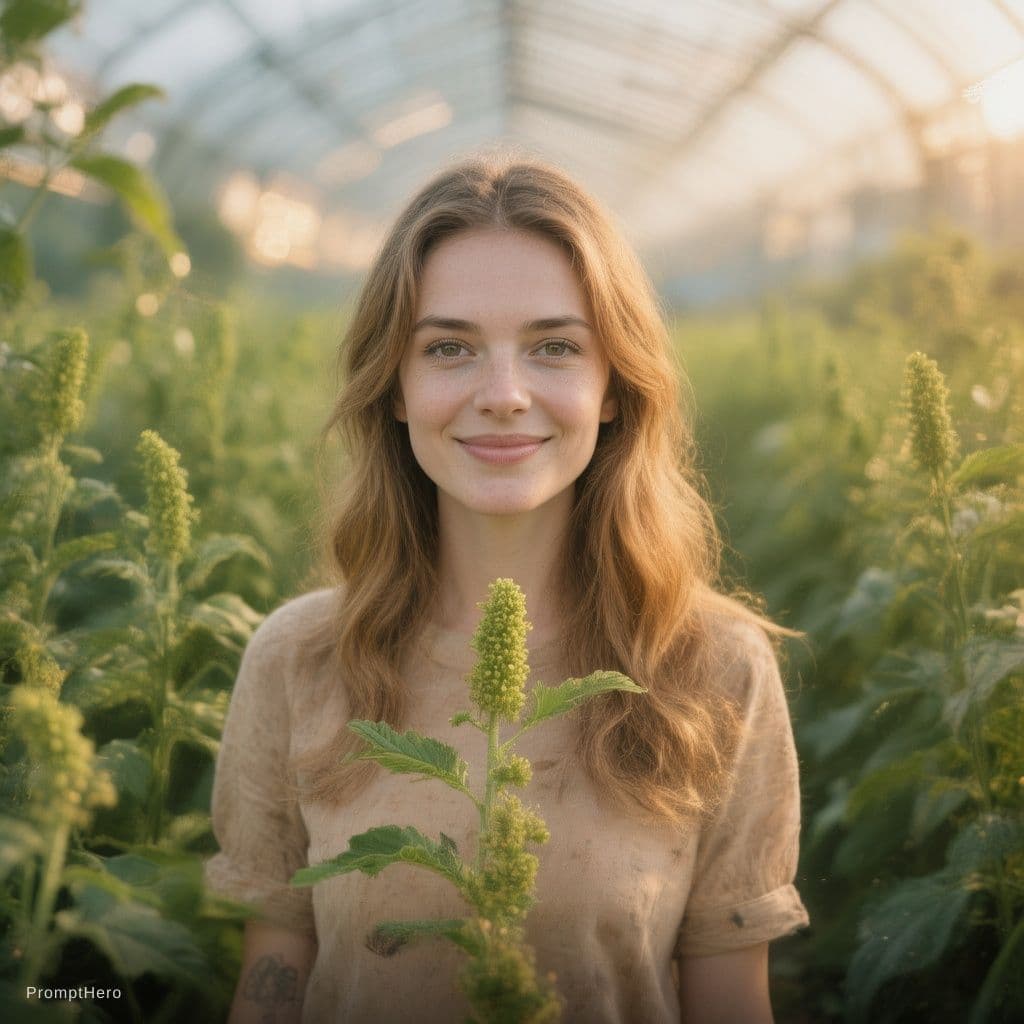 AI generated: i want to generate world environment instagram post, for agri biotech company, only generate image, ...
