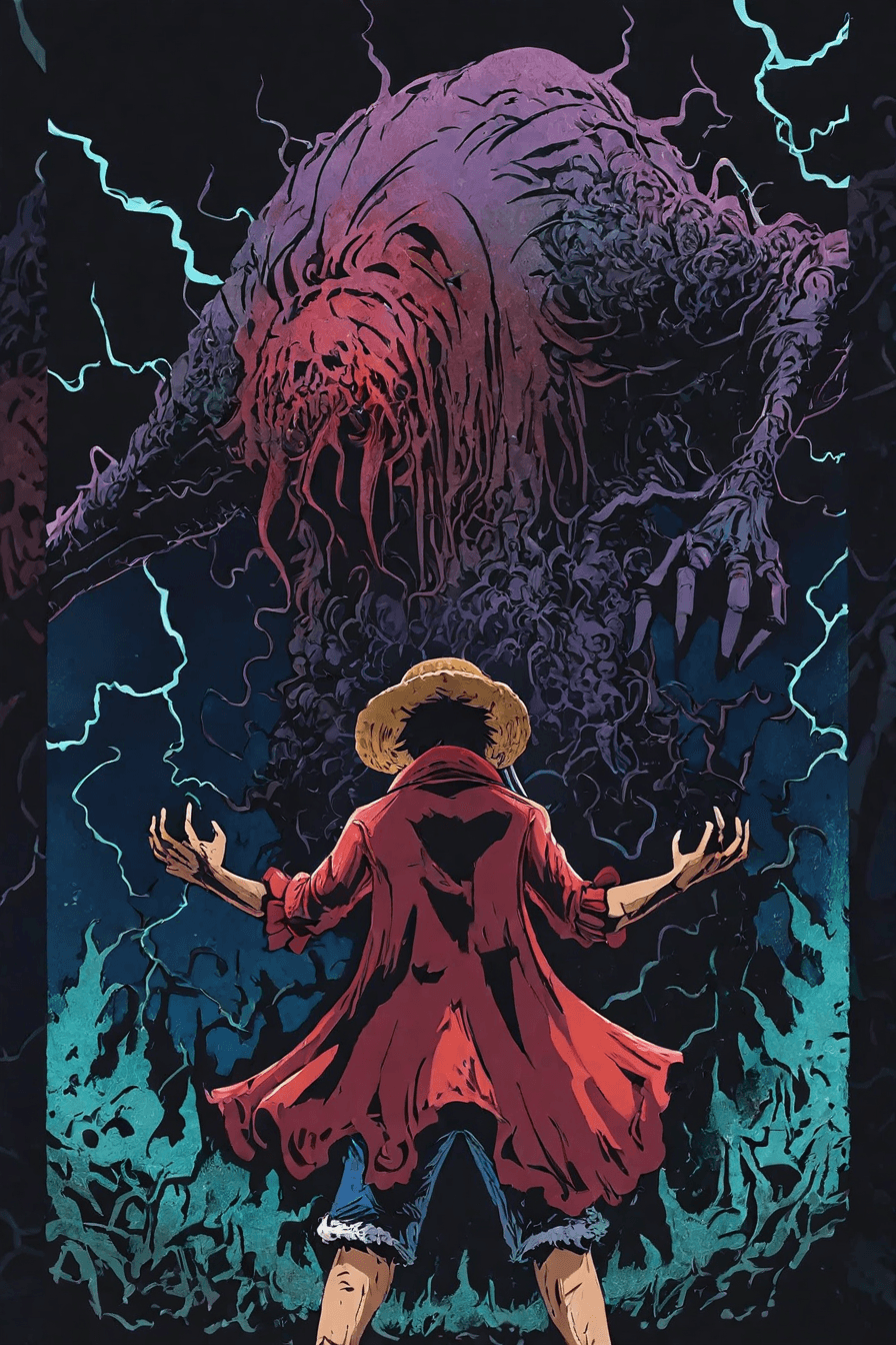 Retro Dark Fantasy Illustration Chroma/illustriousXL