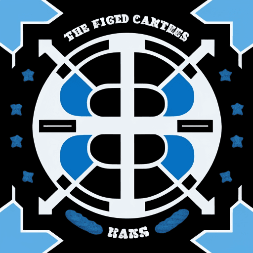 AI generated: The logo is black with blue inside, and it says "FFS" inside the overall field of a burger.