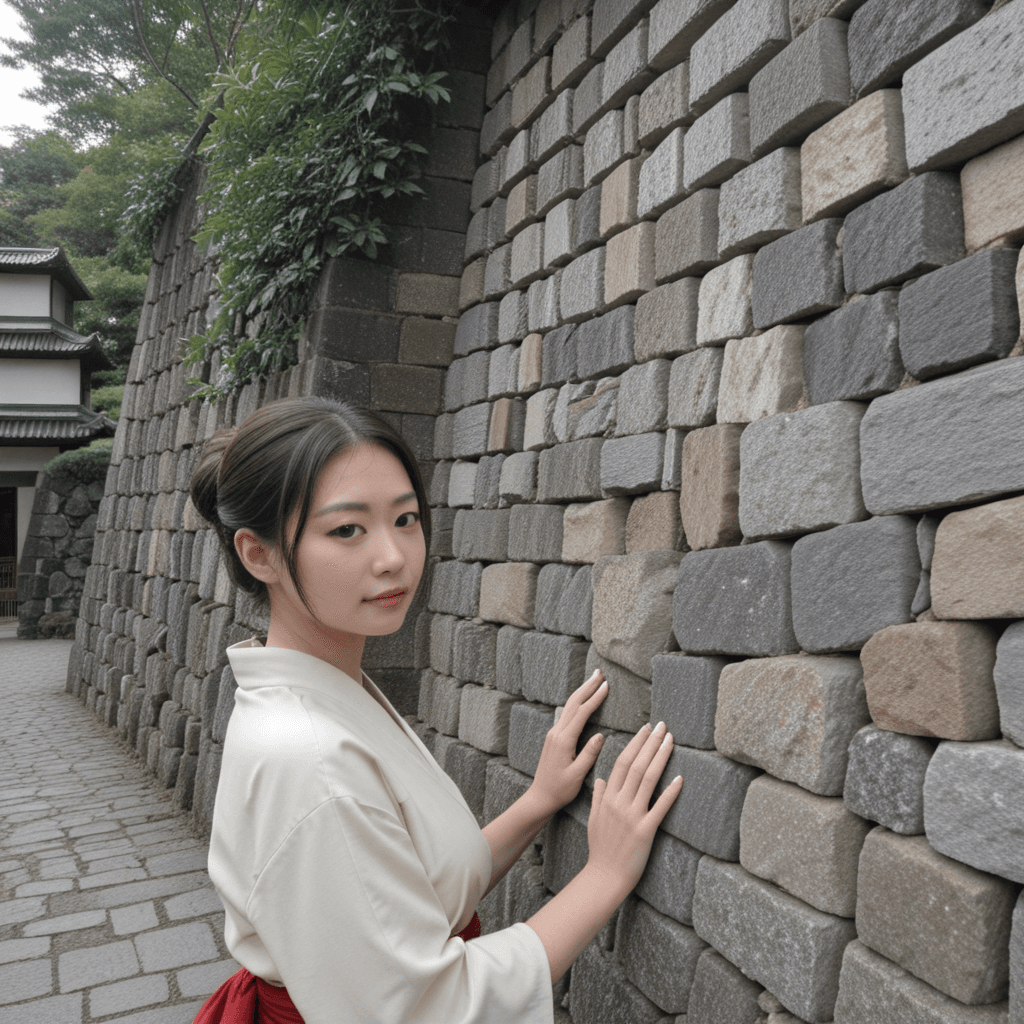 Japanese Stone Walls and Gatehouses