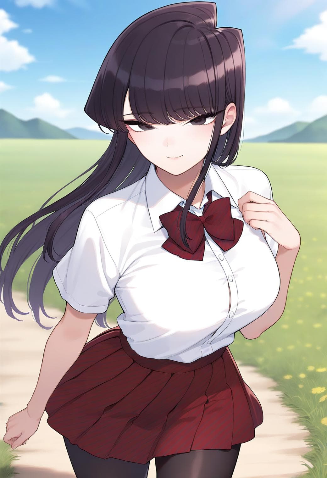 古見 硝子 illustrious版 (古見さんは、コミュ症です。) / Komi Shouko (Komi Can't Communicate)