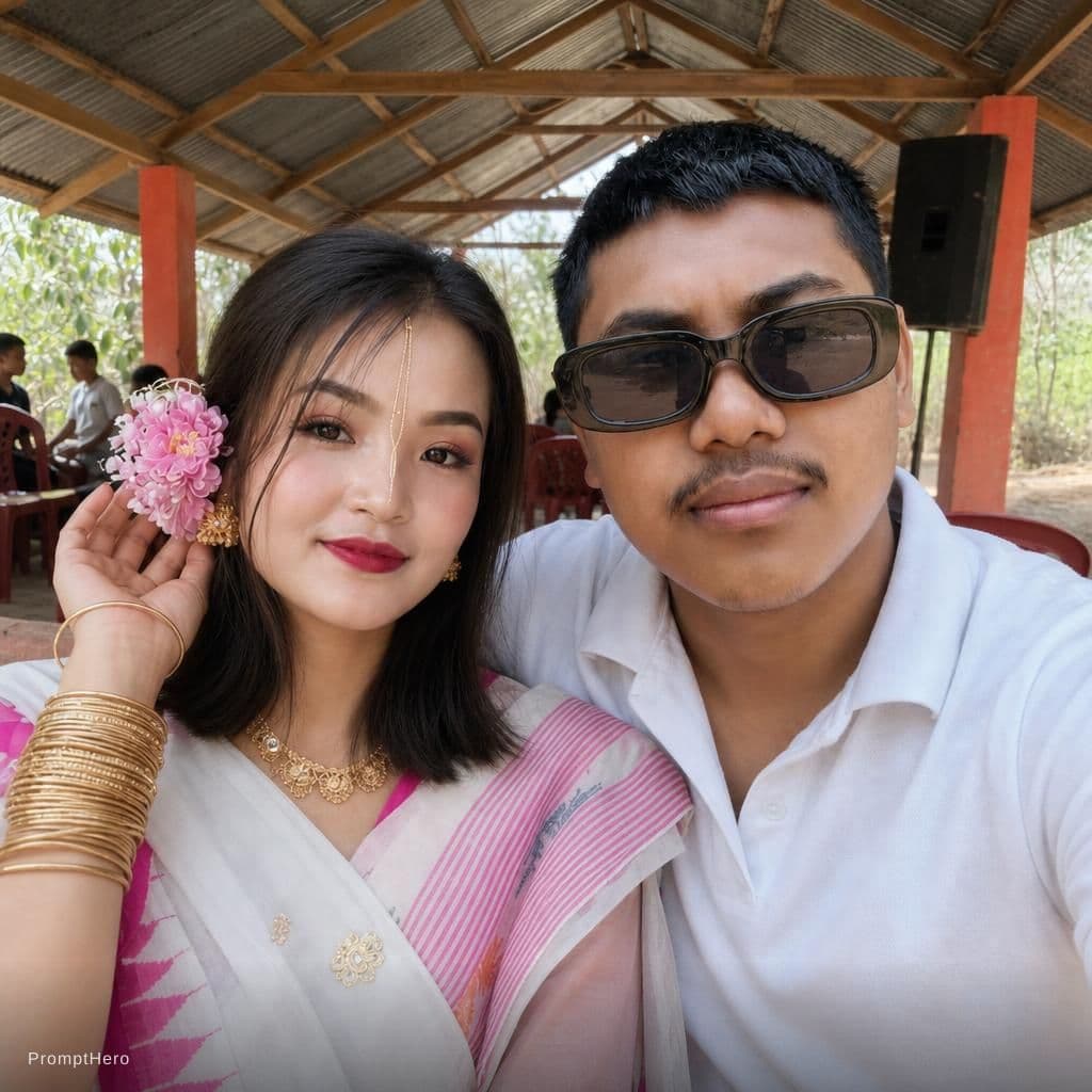 AI generated: couple photo