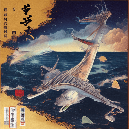 AI generated: 风平浪静、古井不波