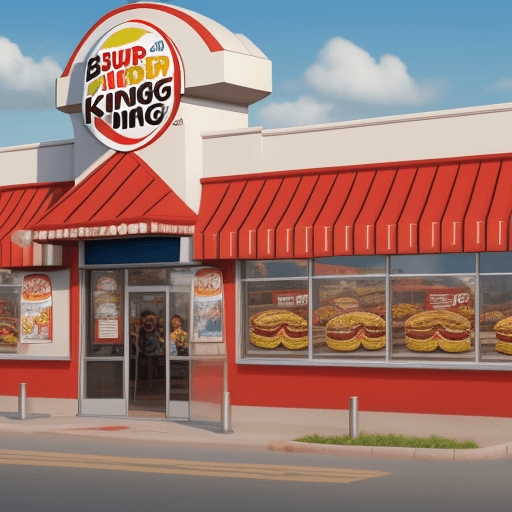 AI generated: Burger King