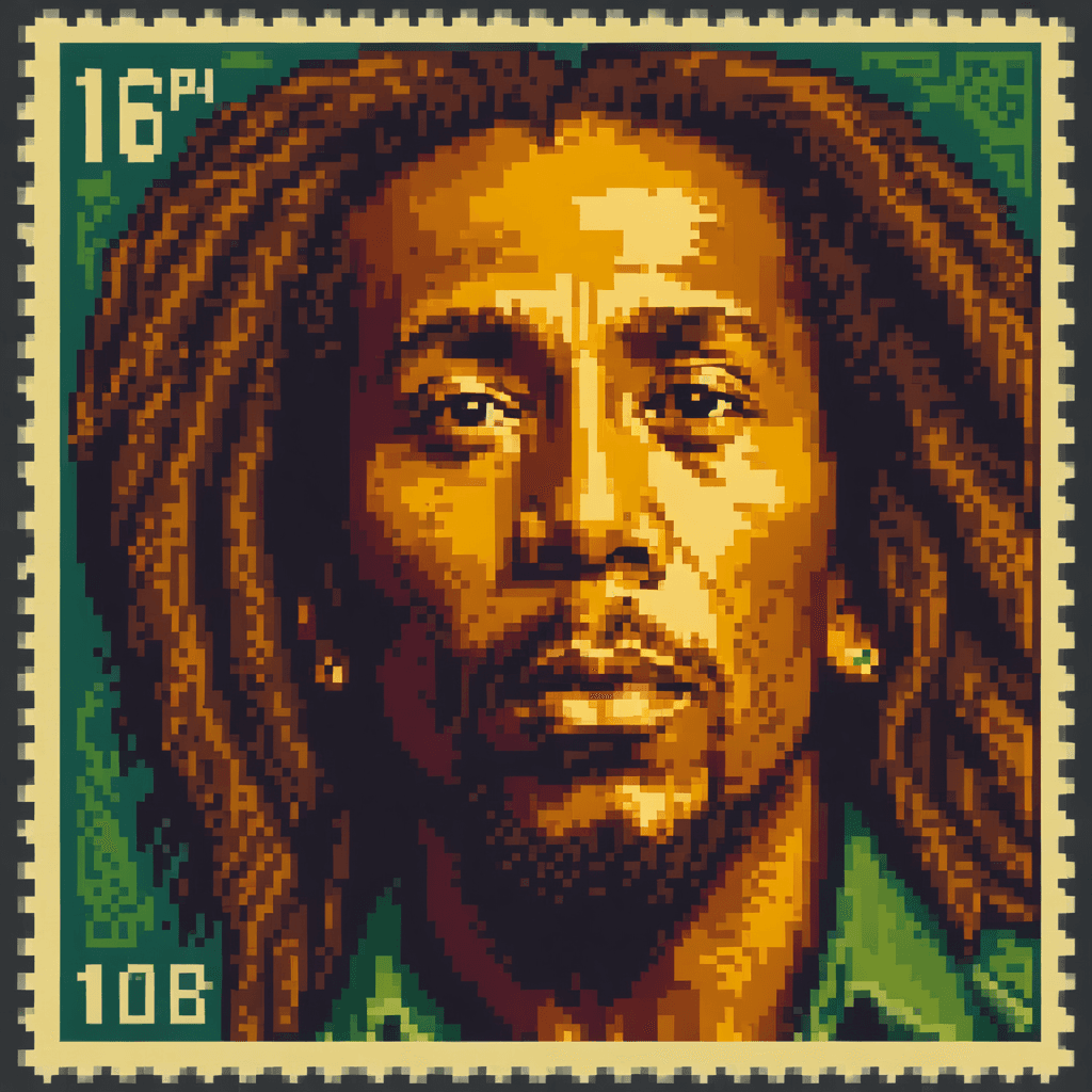 AI generated: Bob Marley