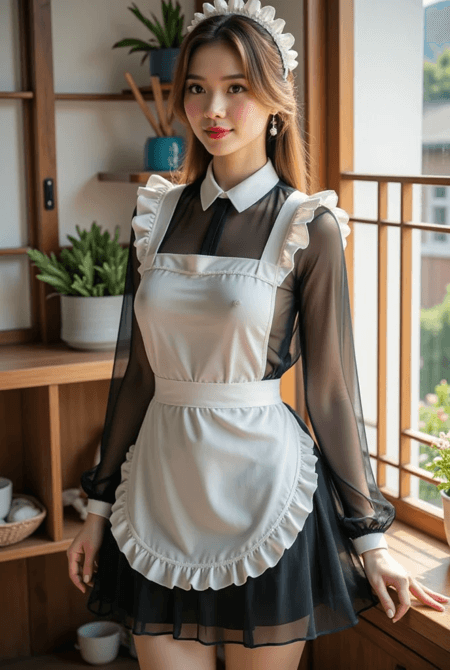 See through clothes FLUX