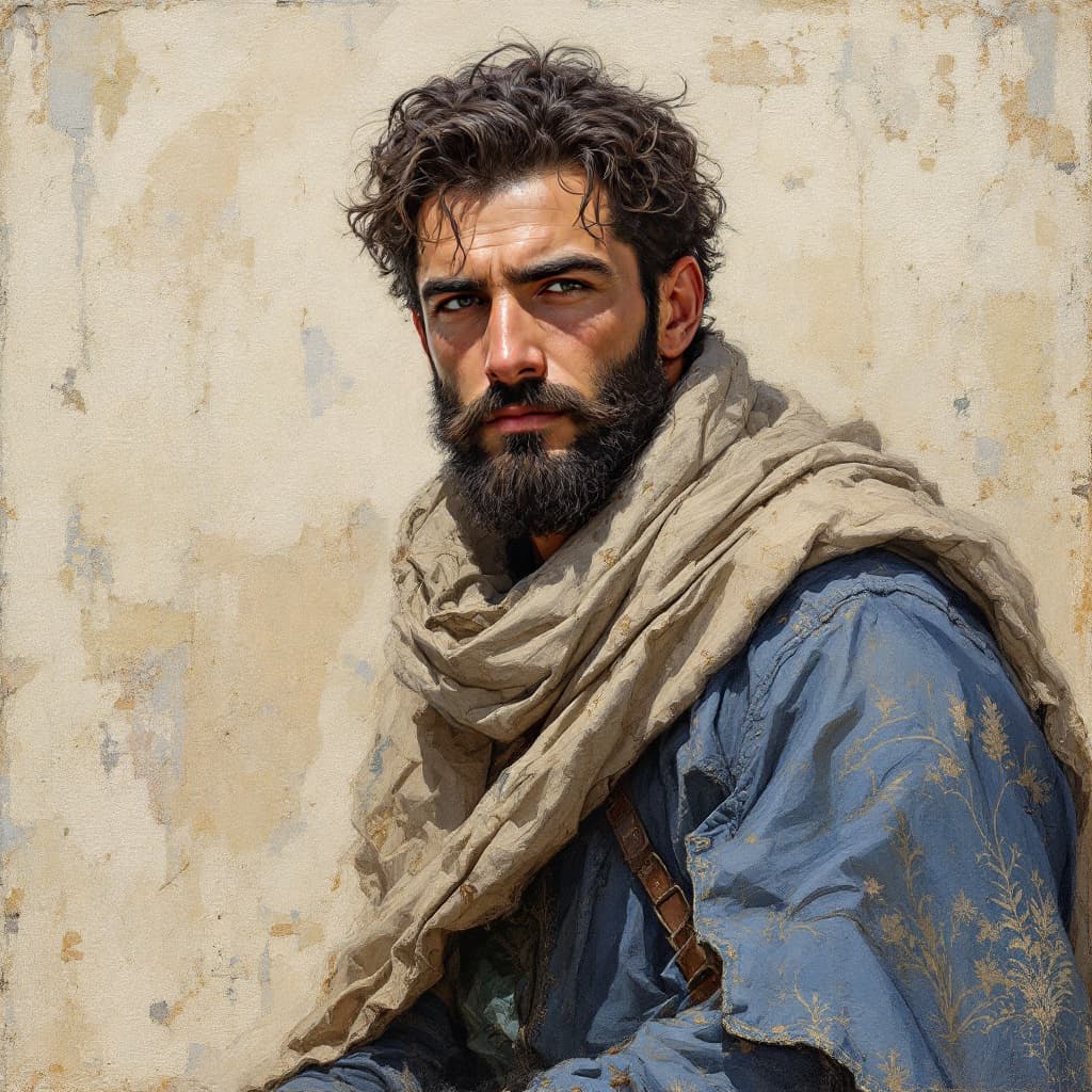AI generated: syrian man

