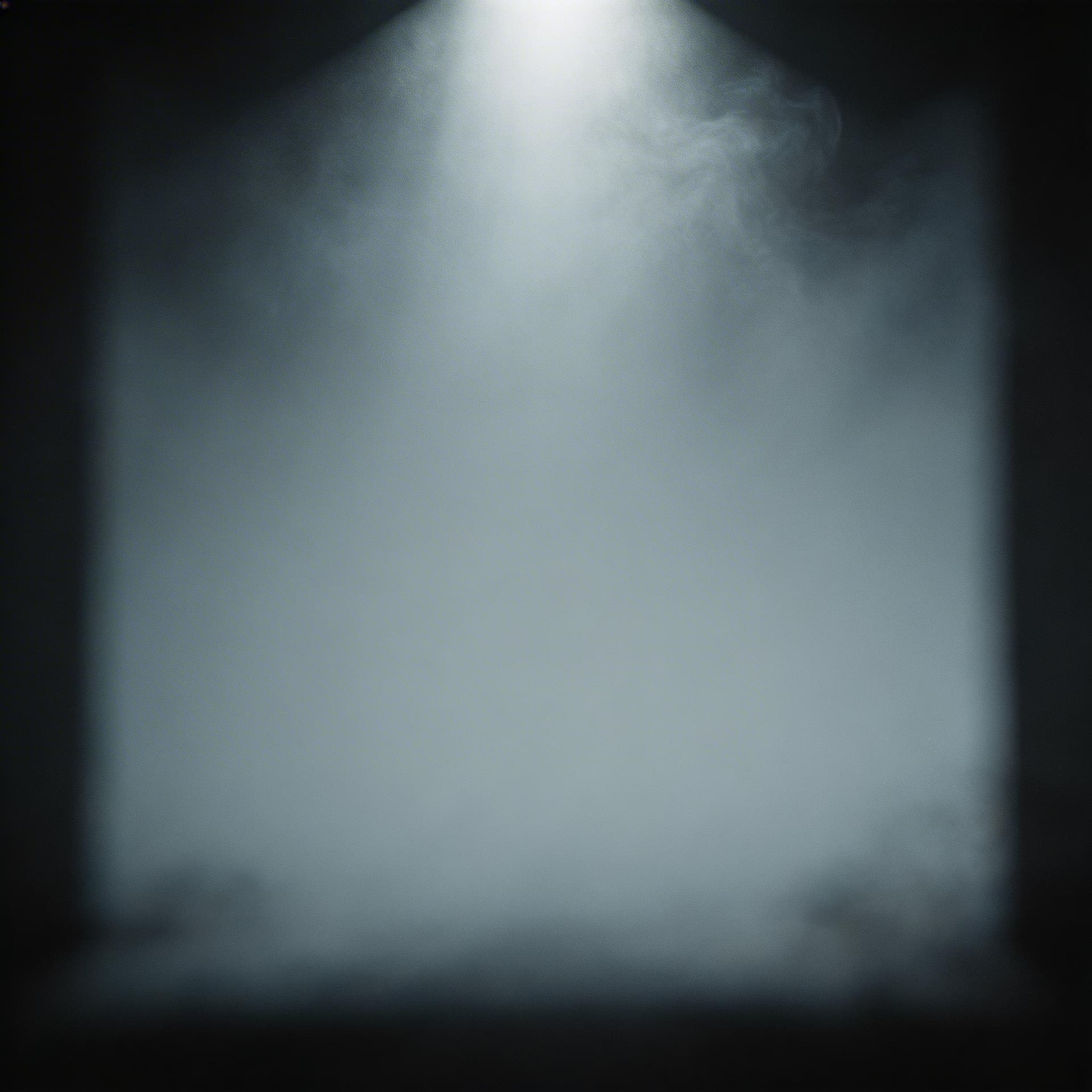 AI generated: dark stoic background, soft fog atmosphere, cinematic lighting from the top, deep shadows around the...
