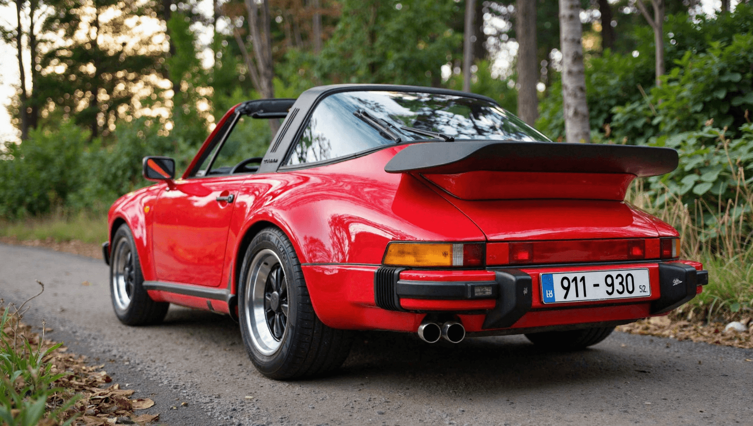 Porsche 911 Turbo Targa (930) - 1989