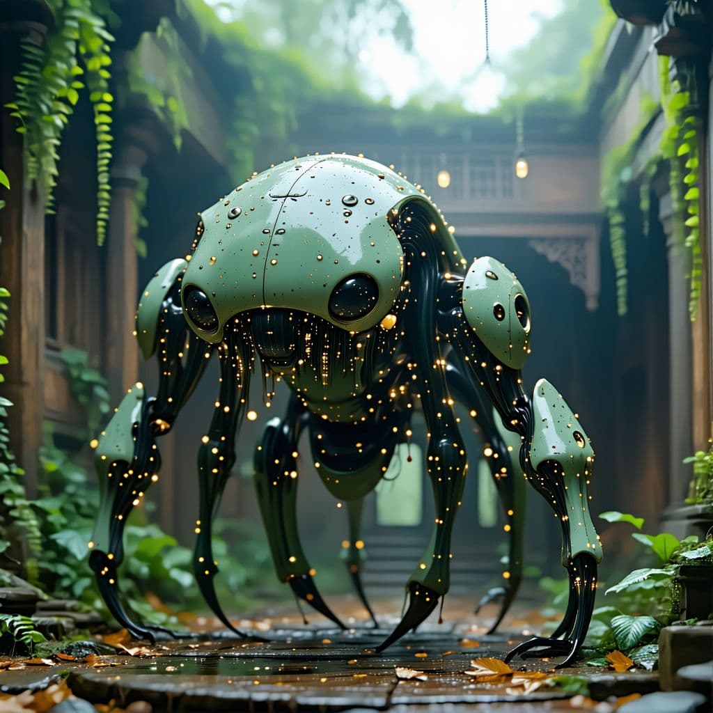 AI generated: archit prakash, unbearable creature, uncanny, creepy, high quality, photorealistic, 8k, graphic rend...