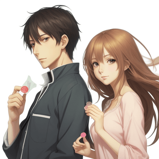 AI generated: (best quality: 0.8), (best quality: 0.8), perfect anime illustration, full length portrait of 2 peop...