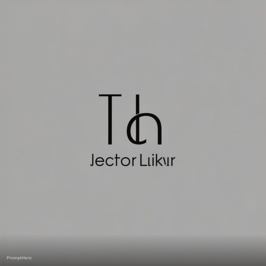 AI generated: logo minimalist for letter Yah