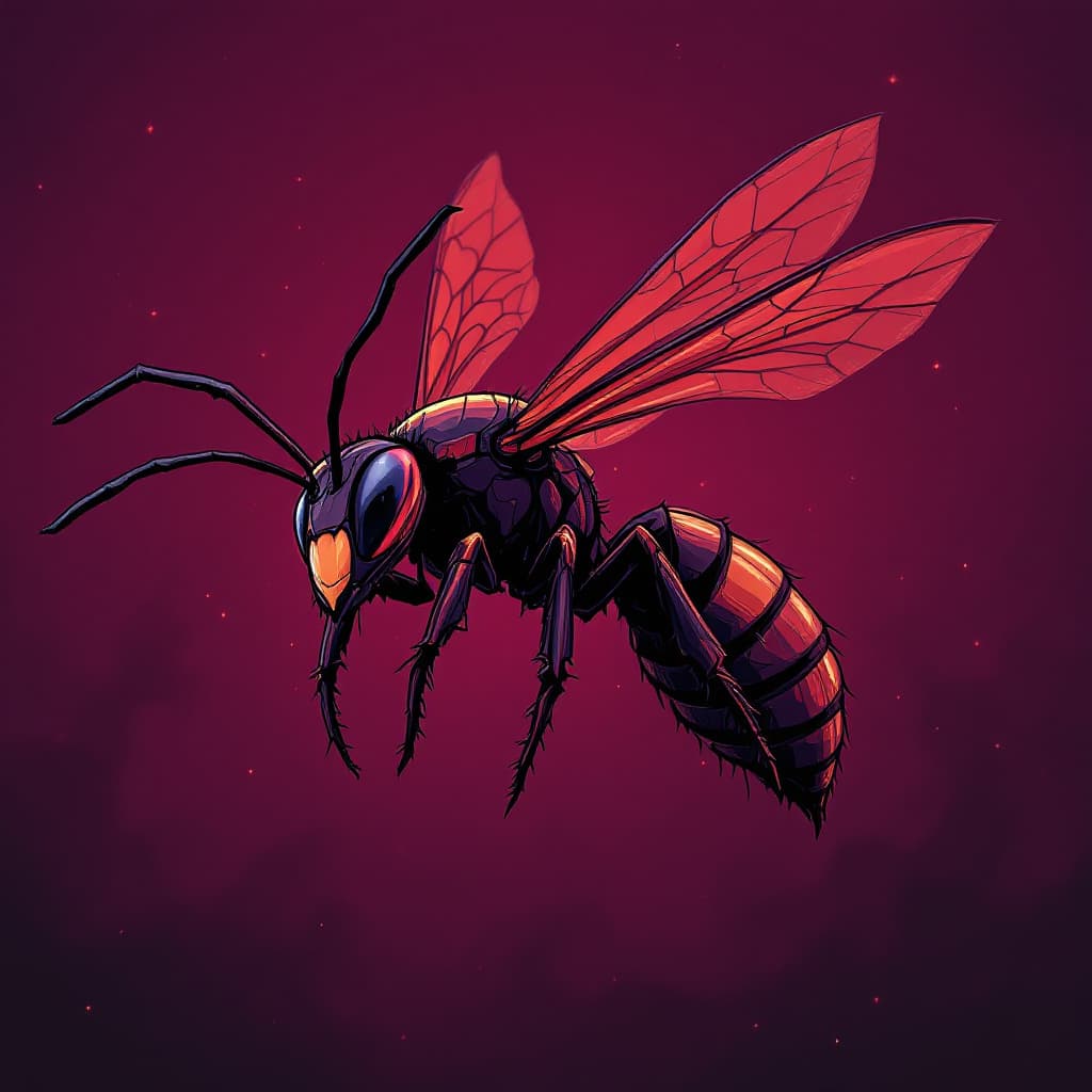 AI generated: Hornet from hollow night
