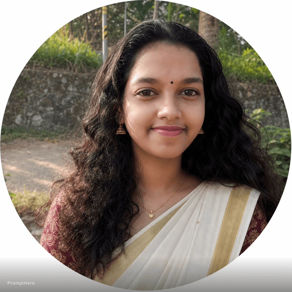 AI generated: Mallu girl 

