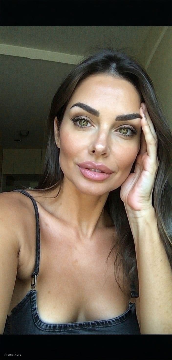 AI generated: {
  "subject": {
    "type": "adult woman",
    "age": "mid-20s",
    "face": {
      "shape": "soft...
