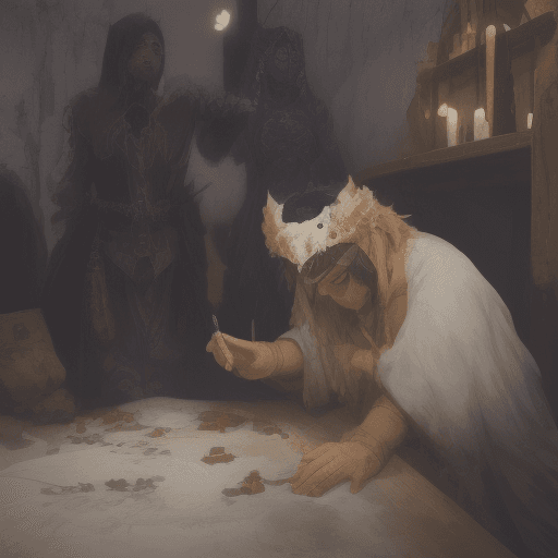 AI generated: personas, ajedrez, personas atractivas, cosplay, estilo medieval, runas, escrituras griegas antiguas...