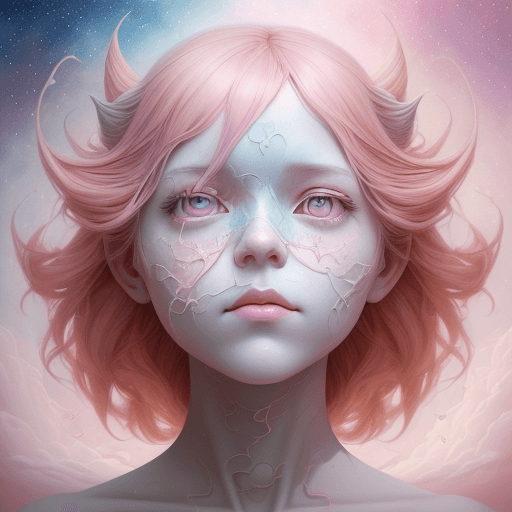 AI generated: photo illustration from a world in the clouds, in the style of tanya shatseva, the stars art group (...