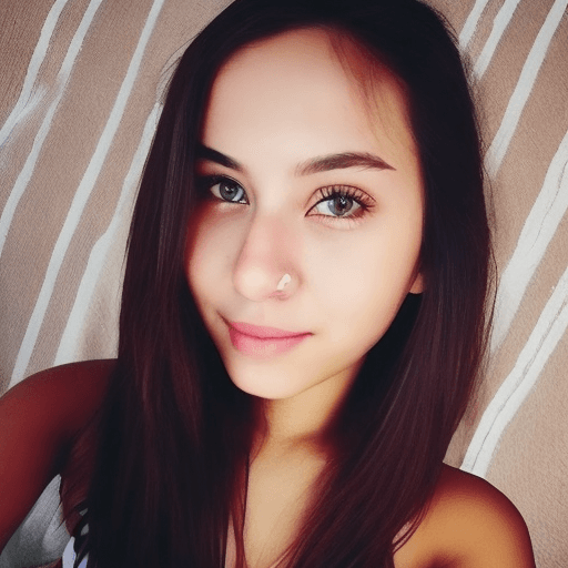 AI generated: instagram photo, profile picture, cute girl, trending
