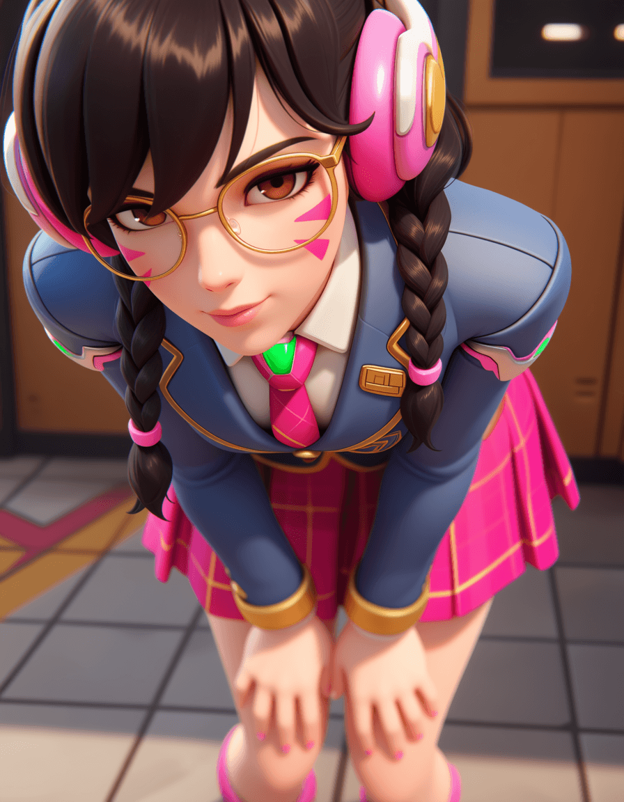 D.Va Academy Skin (Anima, ILXL, Pony)