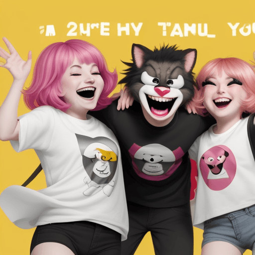 AI generated: A Youtube banner for a channel named Viral Laughter 2048 x 1152 make it fun