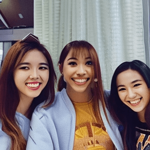 AI generated: cat girl, pokimane, <lora:PokimaneV2:1> winking at the camera