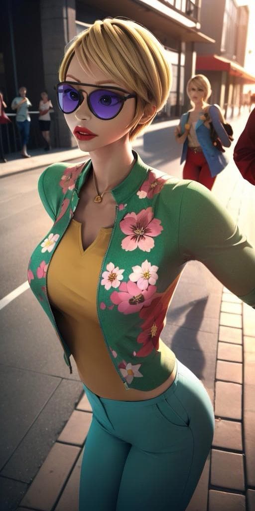Olympia Hill, Ladybug, Miraculous. Different models and attires.