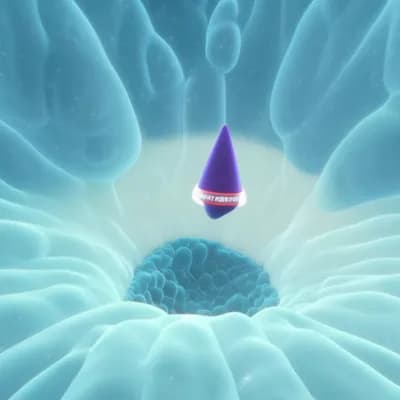 AI generated video: Video 3D scientifico realistico, stile animazione molecolare (HHMI-like), 60-90 secondi, narrazione ...