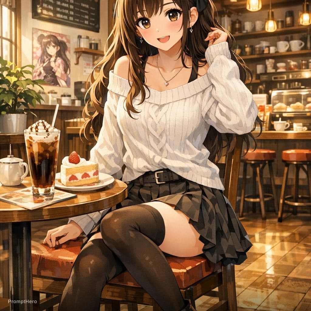 AI generated: amazing anime girl anime style beautiful 21 year old girl, cool cute cute anime girl, cute girl grea...