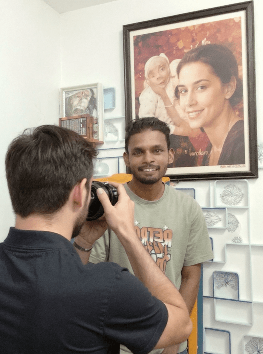AI generated: photographer birthday poster
