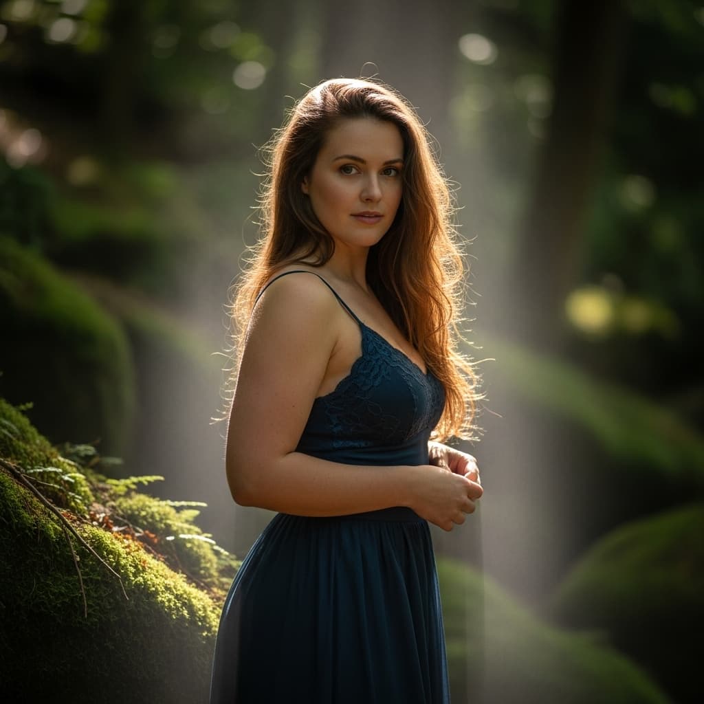 AI generated: a real woman without clothes