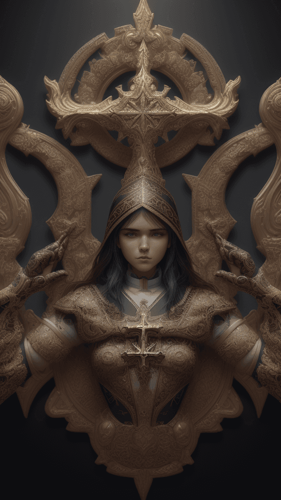 AI generated: sRGB 8k 16k Im a saint but i aint no hero, intricate artwork . octane render, trending on artstation...