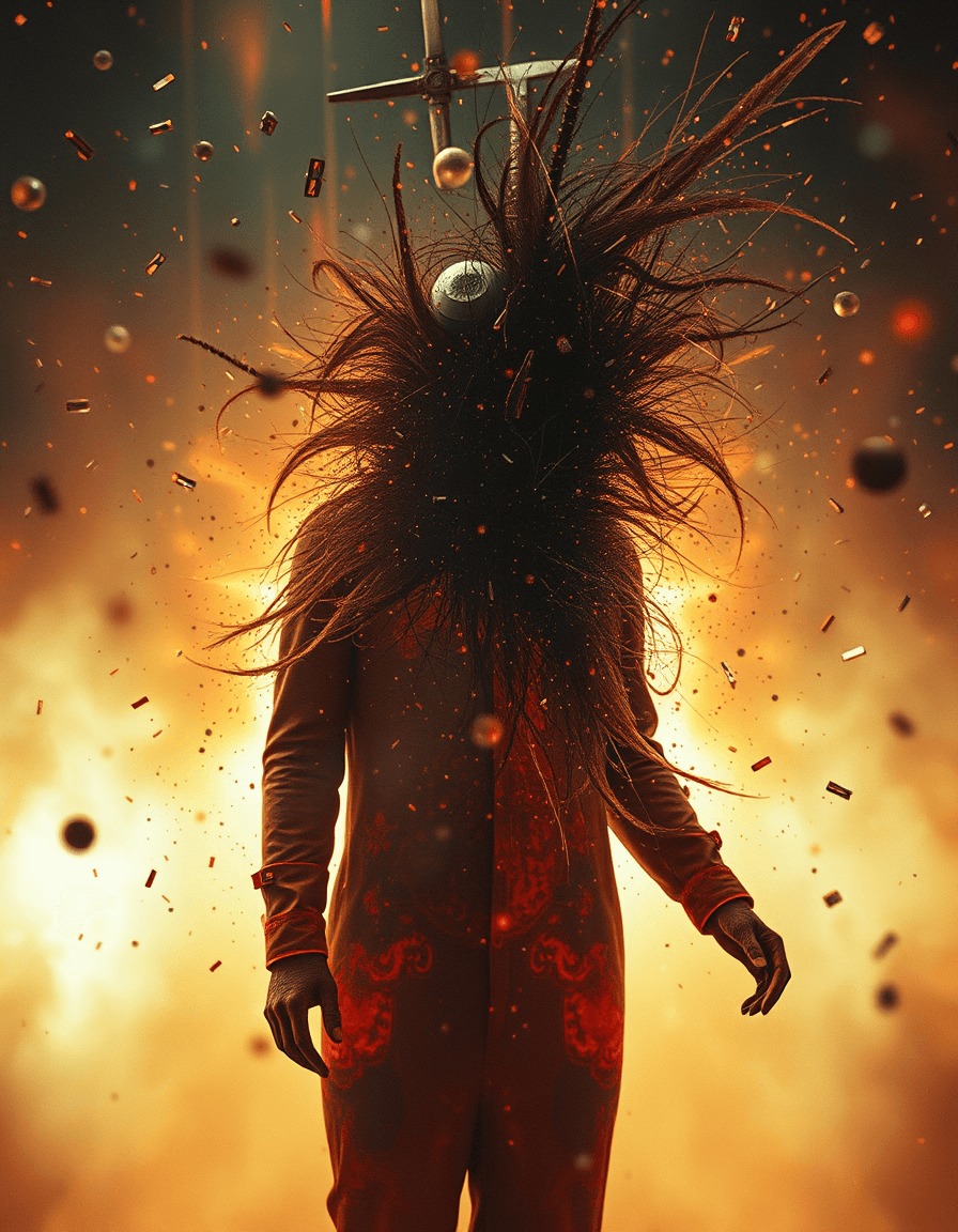 AI generated: /image, randomised, depicting illusion, the Impossible, nonsense, the immaterial, intangible, and fu...