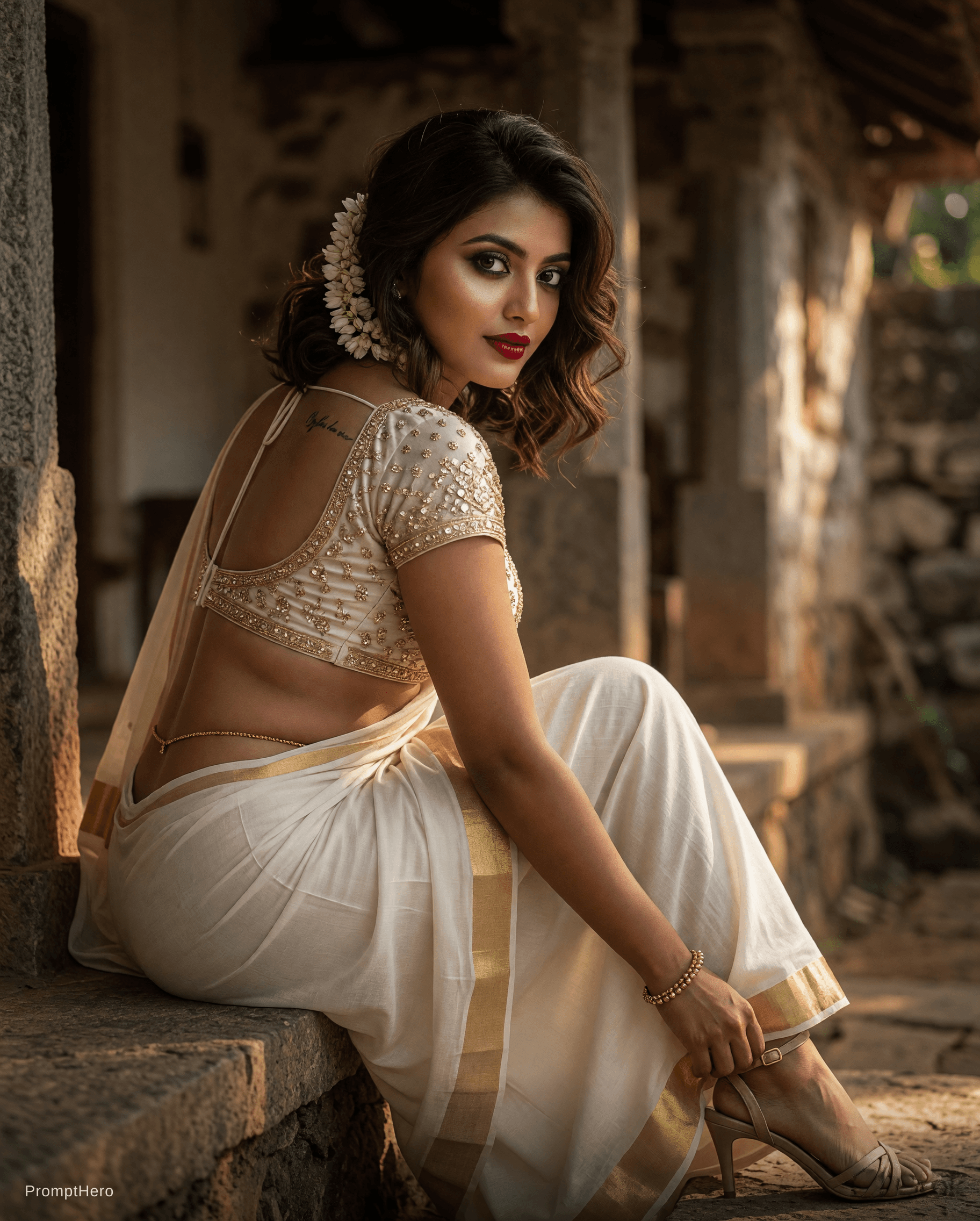 AI generated: ChatGPT Image gpt-image-2 prompt · "Create a sexy girl in india style. and look like sexy." · 431 vi...
