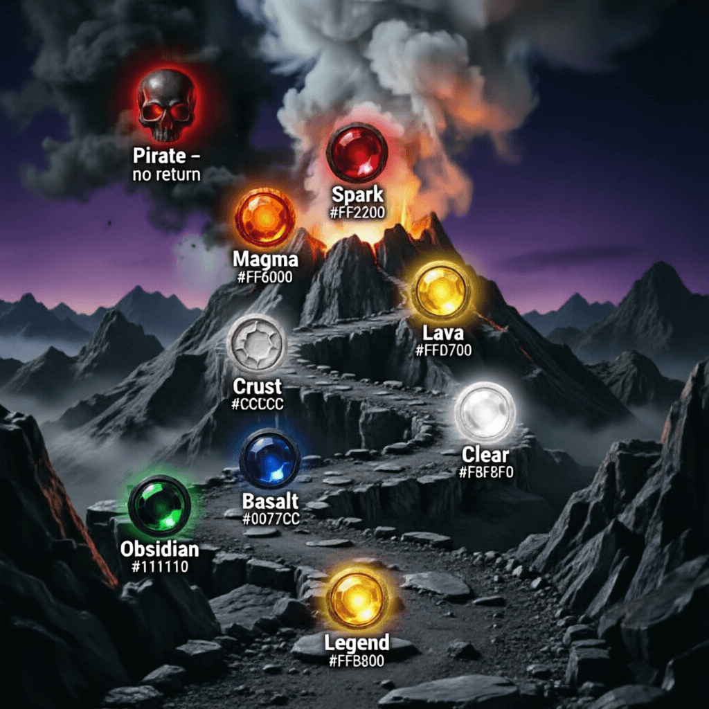 AI generated: 
-remove the lava lake at the bottom and fill with dark mountain with dark colour.
-Subtitute the la...