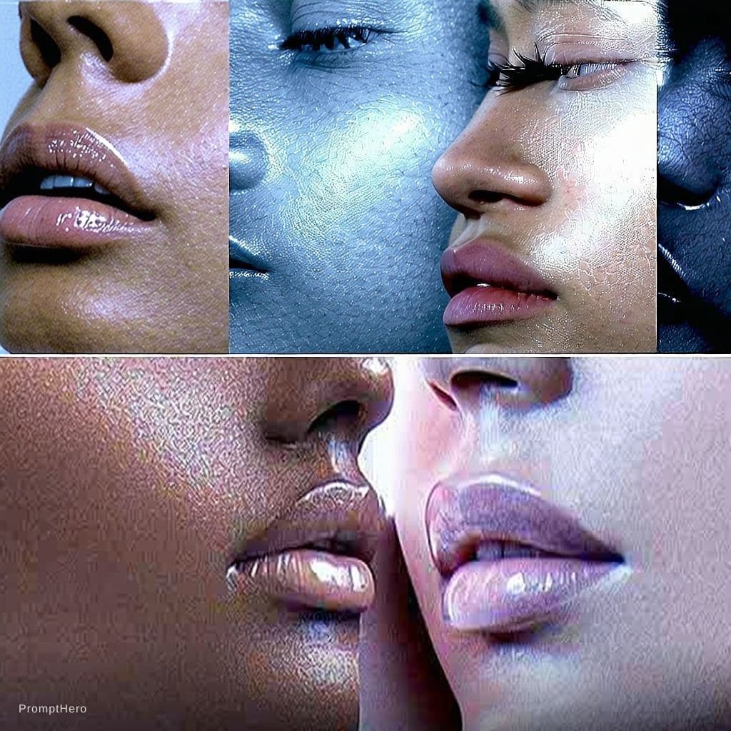 AI generated: ultra-realistic skin,
